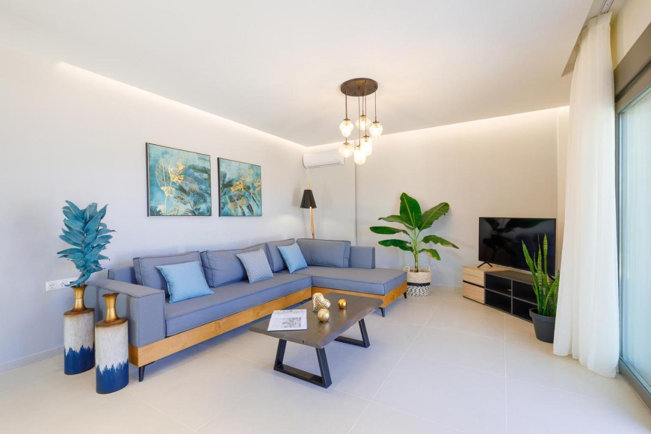 Apartment Tilio - New Apartment With Private Pool 1400M From The Beach Rethymno  Exterior photo